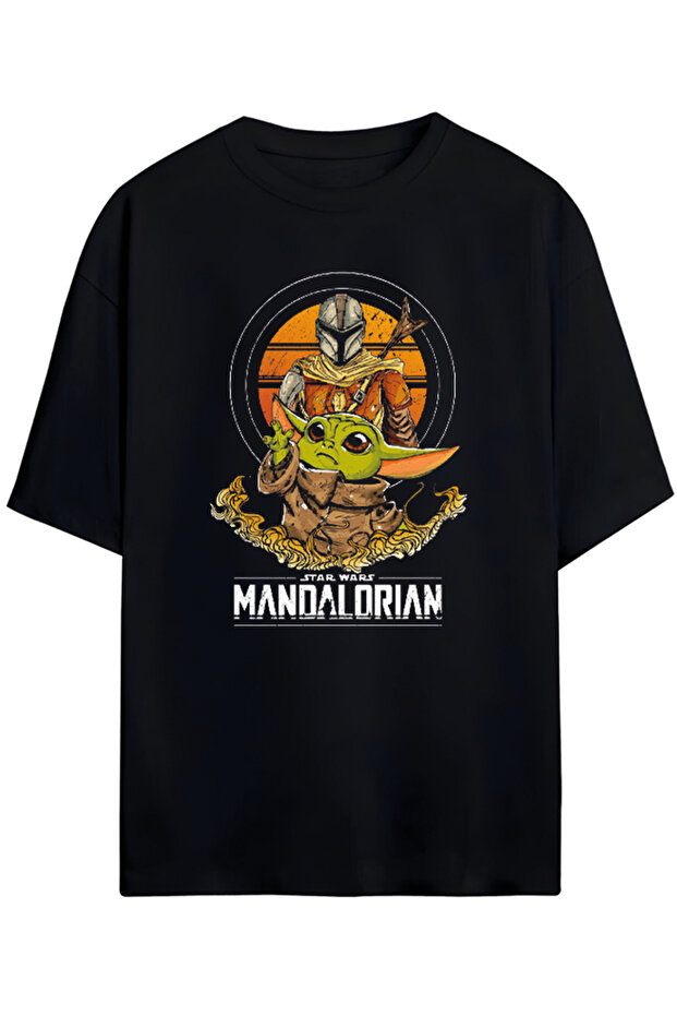 Premium Quality Unisex Mandalorian Printed Cotton T-Shirt