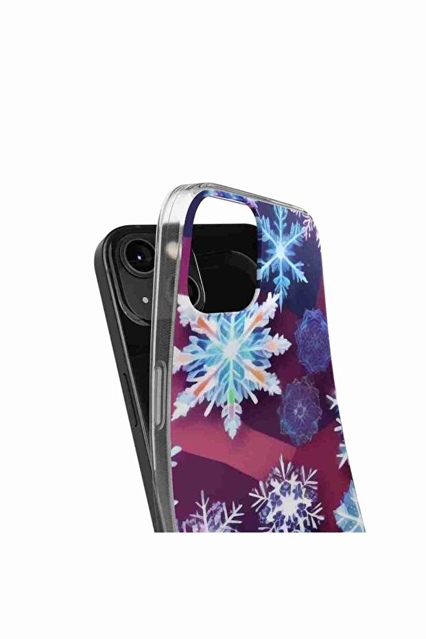 Case compatible with Honor X5c Plus Silicone Gel Tpu Snowflake Pattern - 2