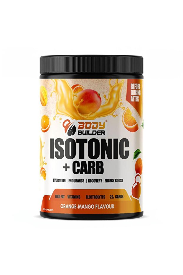 Isotonic + Carb 510g Orange Mango – Hydration & Energy Electrolyte Drink Powder