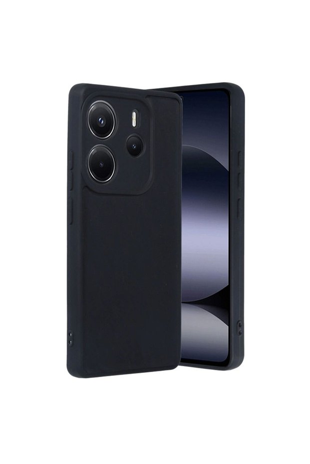 Xiaomi Redmi Note 14 4g Case Aras Leather Cover - Black