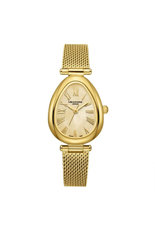 Women's 3H Gold Mop Dial Watch - LC08360.110