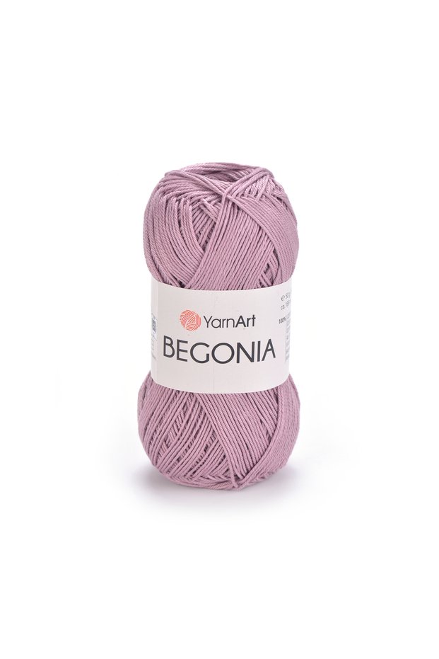 Begonia 100% Mercerized Cotton 50 Gr 169 m Fine Hand Knitting Yarn Summer Yarn - 1 Piece