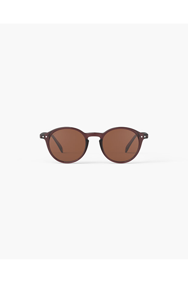 Sun # D Old Leather - Dark Brown Adult Sunglasses
