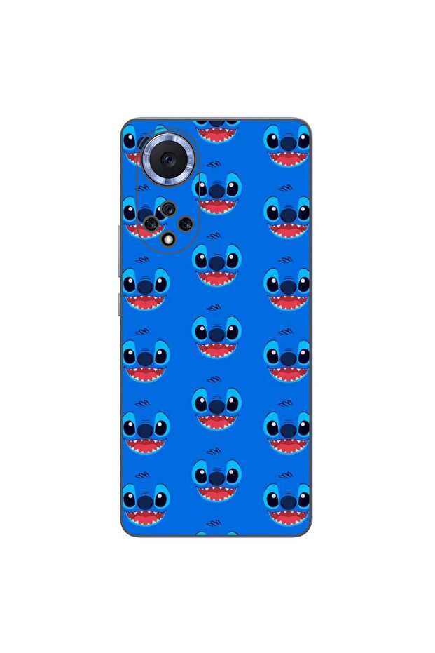 Case compatible with Huawei Nova 9 Silicone Gel Tpu Pattern Stitch Face Pattern - 1
