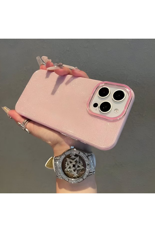 iPhone 17E (6.1 Inch) Compatible Shiny Sparkling Glittery Premium Slim Case