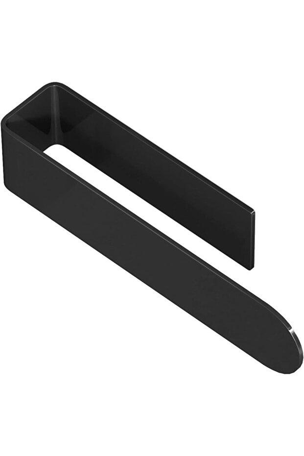 Black-1PC 1PC Hand Towel Holder Towel Rack Non-punched Towel Rack Bathroom Rack Self-adhesive Bathro