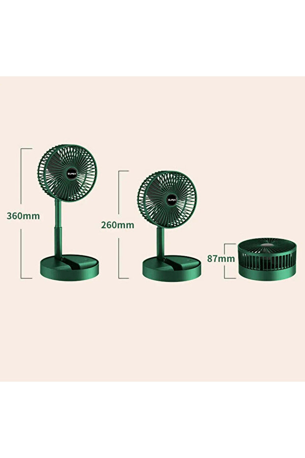 Ventilator portabil pliabil mini - 5