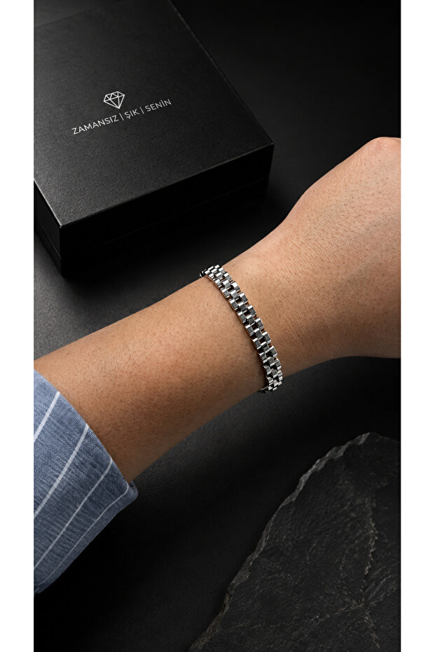 Cord Steel Bracelet