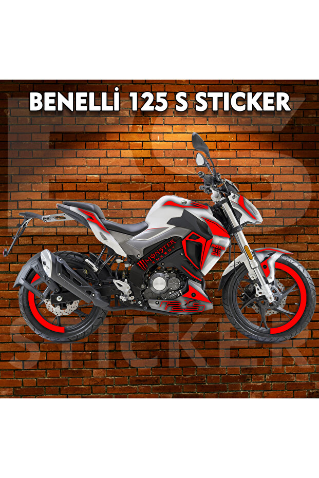 BENELLİ 125 S STİCKER SETİ