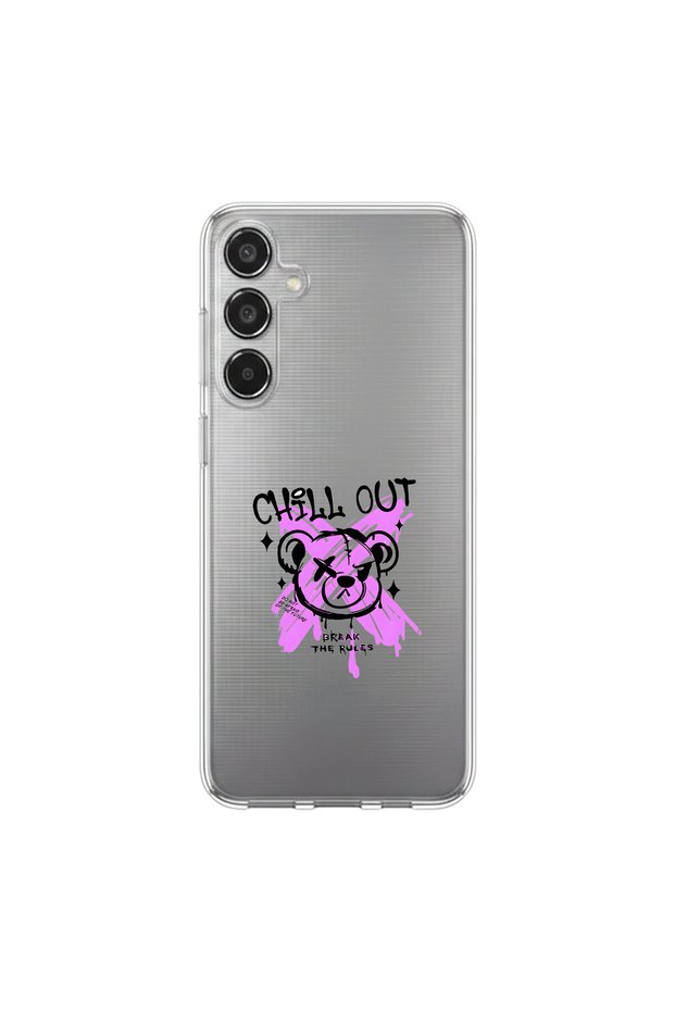Samsung Galaxy M35 Compatible Graffiti 7 Design Transparent Case