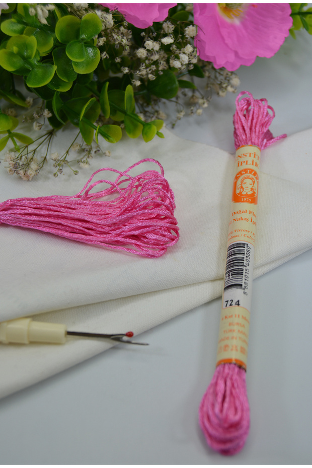 Hand Embroidery Silk, Laundry Silk, Rayon, Shiny Silk Texture, Colorfast