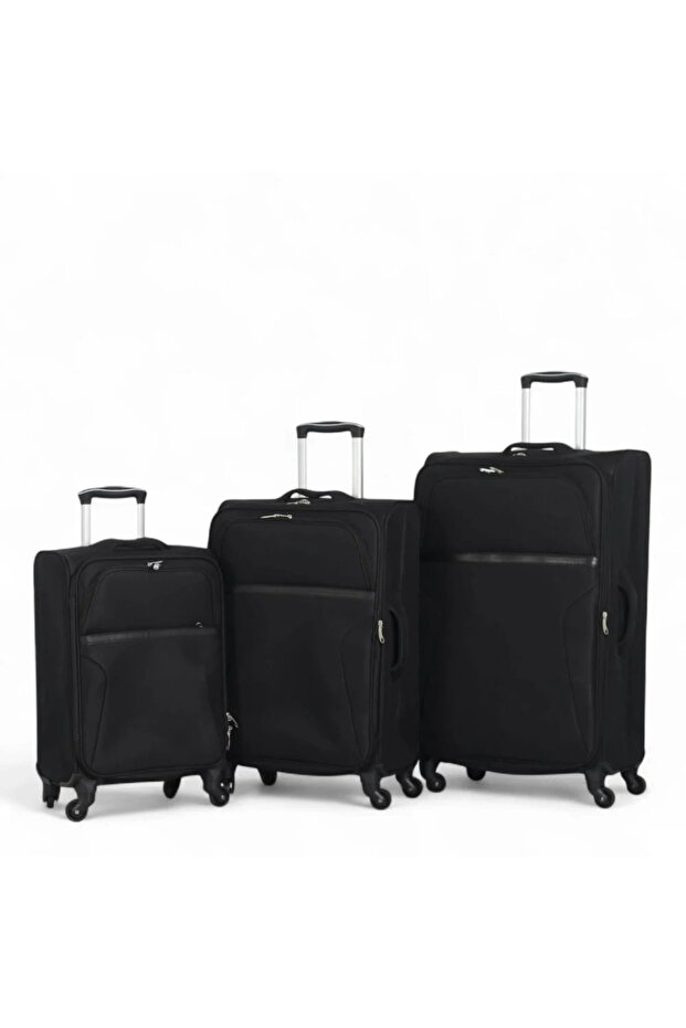 طقم حقائب سفر قماشية عملية ومتينة - 3 قطع (عرض خاص لفترة محدودة!)