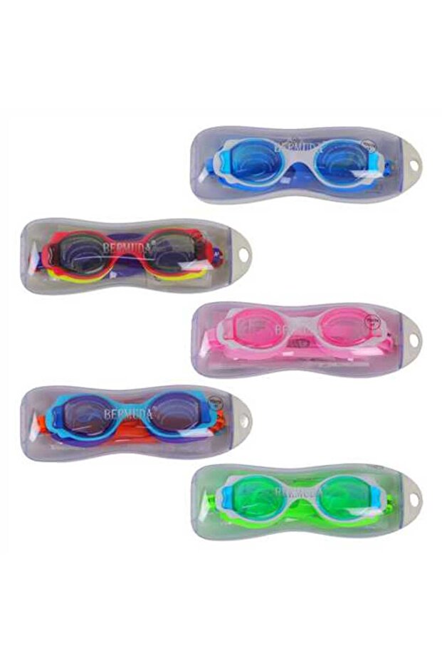 Kzl Bermuda Children's Swimming Goggles Rh1610 with Box