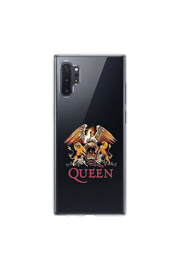 Samsung Galaxy Note 10 Compatible Metal 12 Design Transparent Case