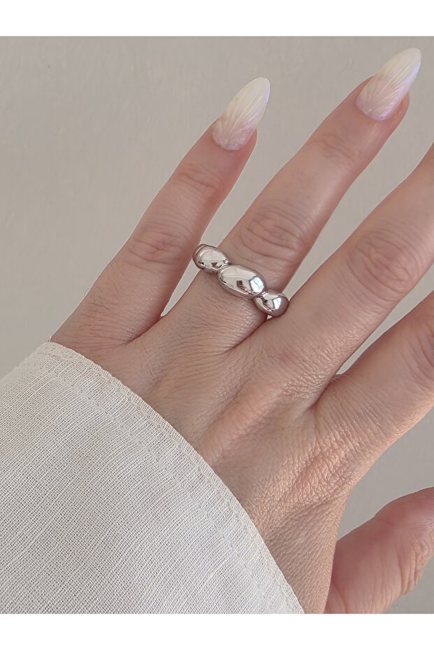 Fennty Silver Ring Adjustable - 3