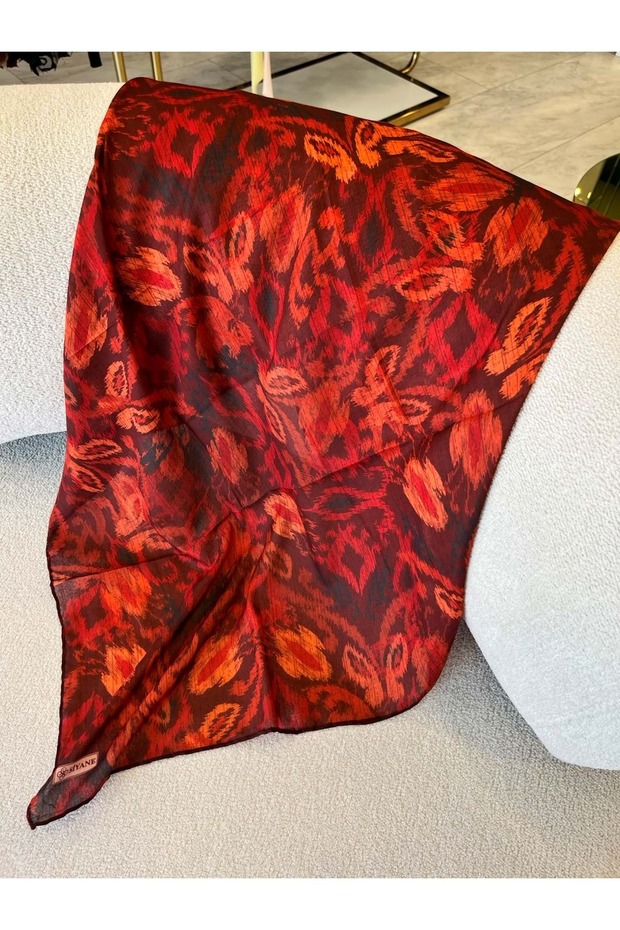 Si̇yane Natural Scarf Pattern 2 - 6