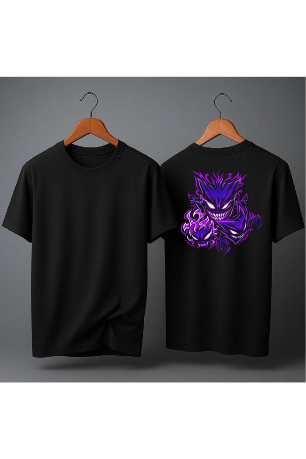 Neon 3 Little Devil Printed Oversize T-Sirth