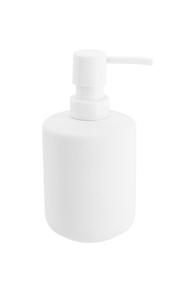 High Quality Rubber-Effect Stoneware Soap Dispenser 400ml