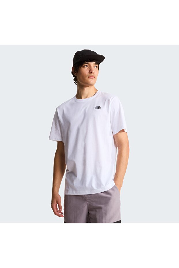 M EVOLUTION SIMPLE DOME REGULAR SHORT SL أبيض
