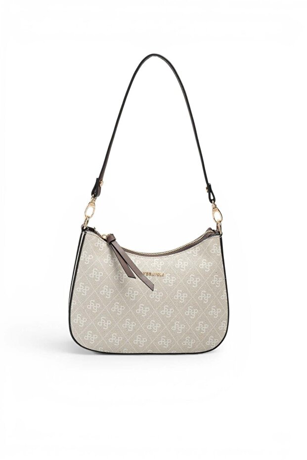 Stone - Brown Monogram Women's Shoulder Bag Sp1259