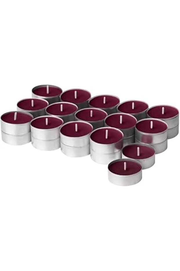 Sinnlig Scented Tealight, Sweet Berries, Red - 30 Pack