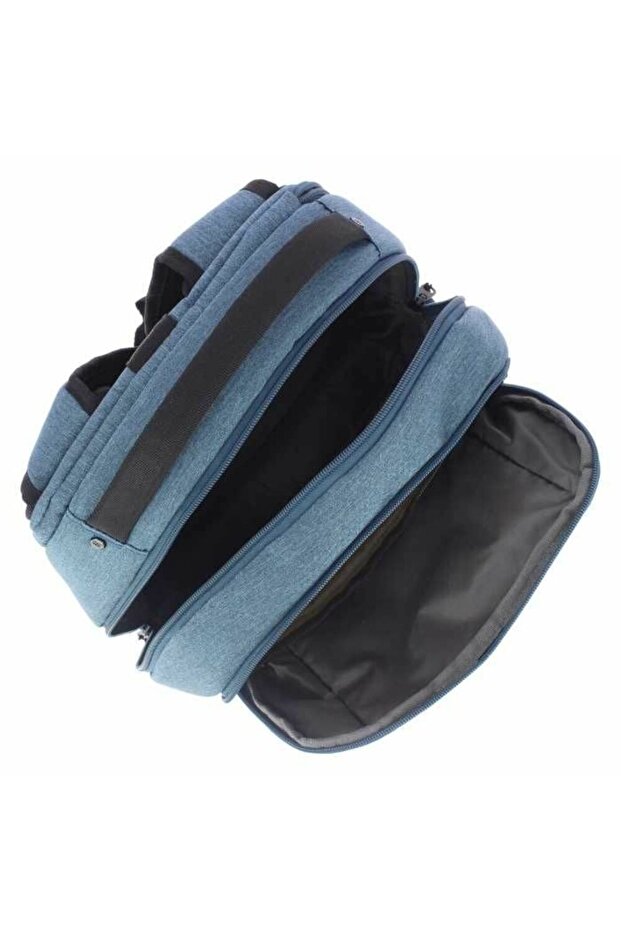 Rucsac Code - Quest Adventure, material 420D hexagonal, bleumarin - 5