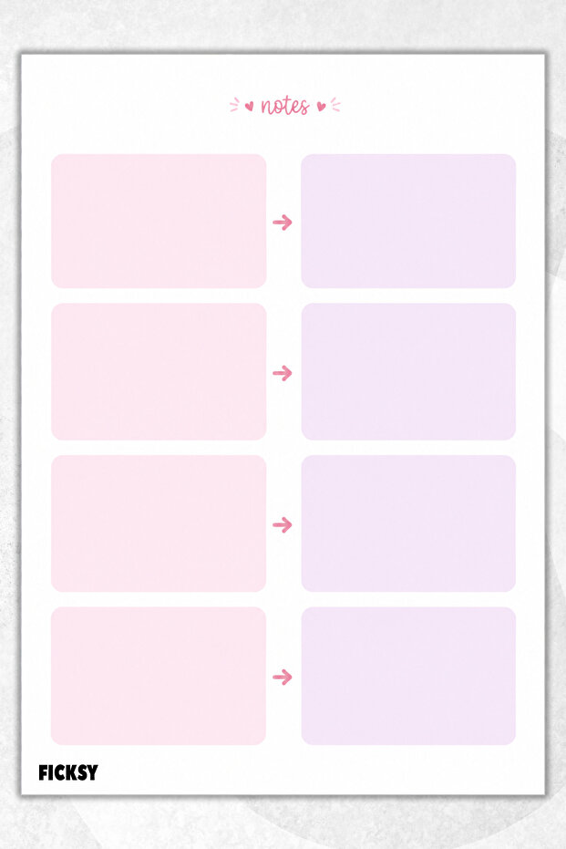 A5 Notepad Unlined Notebook - 50 Sheets - Memopad - Notepad - Notepad - Note Paper - 1