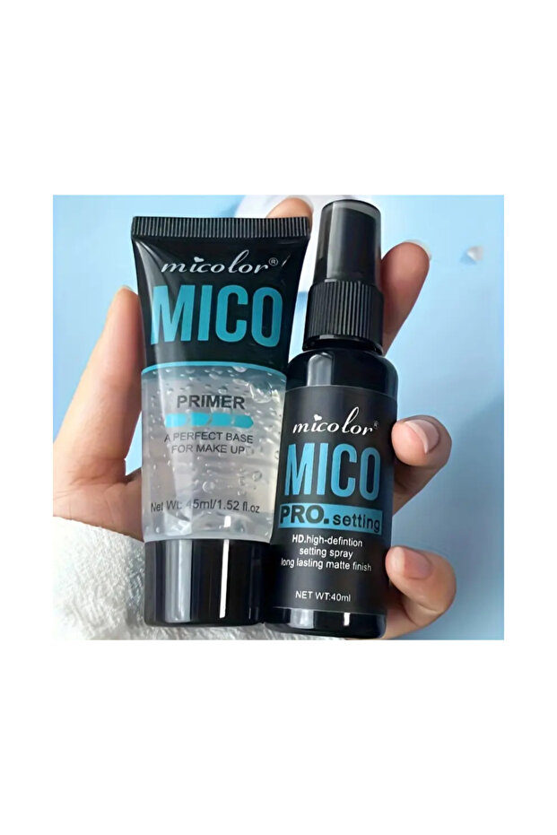 Makeup Primer and Setting Spray Water Combination - Moisturizing and Nourishing Long-Lasting Makeup