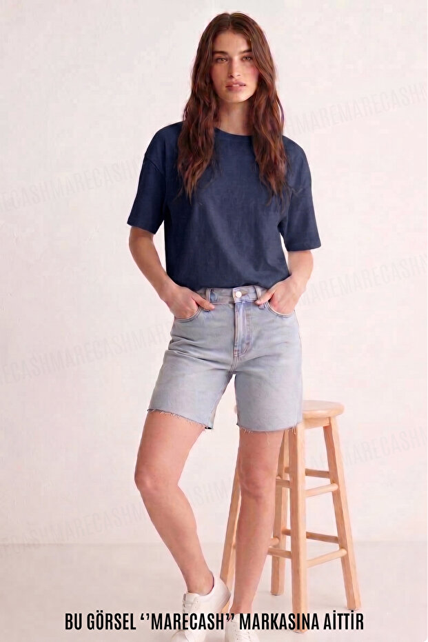 Women's Oversize Plain Unprinted T-Shirt Short Sleeve Summer Crew Neck