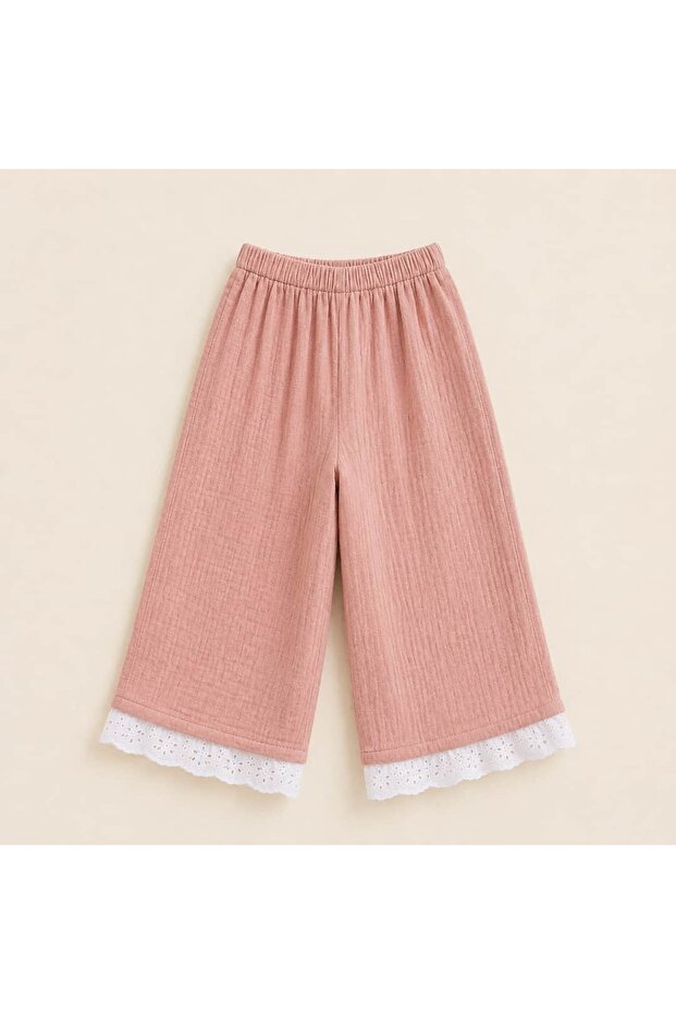 Girl's Muslin Pants