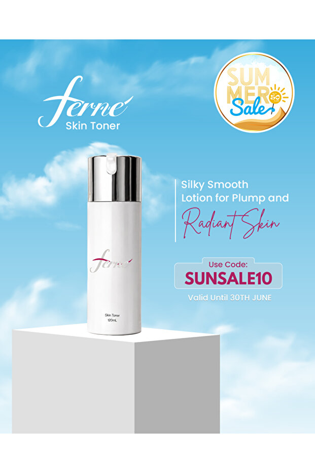 Skin Toner - Silky Smooth Lotion for Plump, Radiant Skin