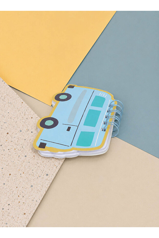 Bus Shaped Notebook - Mf994043-2