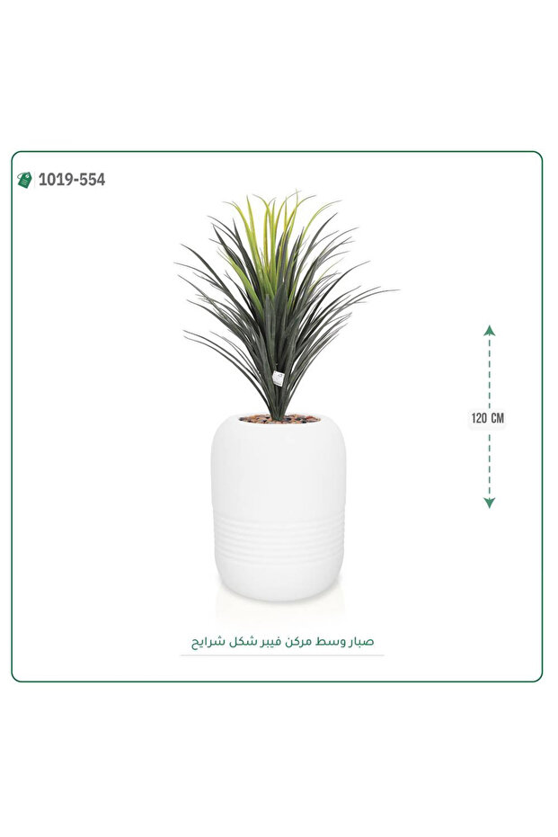 شجرة صبار اصطناعي بحوض فيبر شرايح