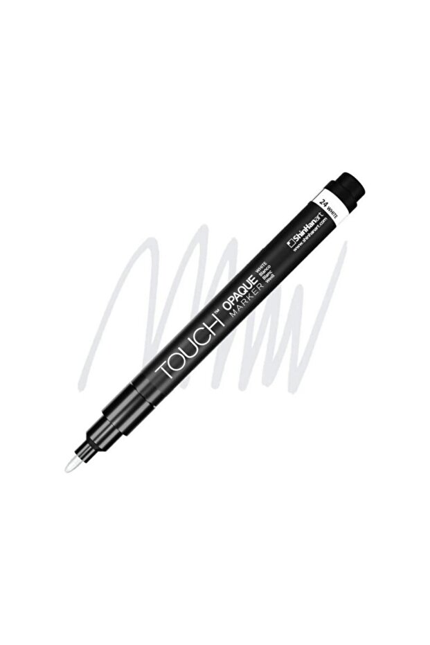 Touch Opaque Marker Acrylic Pen Fine 0.8-1.3 mm White