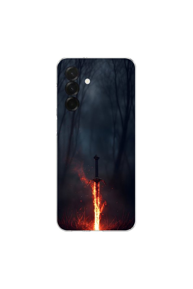 Samsung Galaxy A36 Compatible Savaş 3 Design Transparent Case