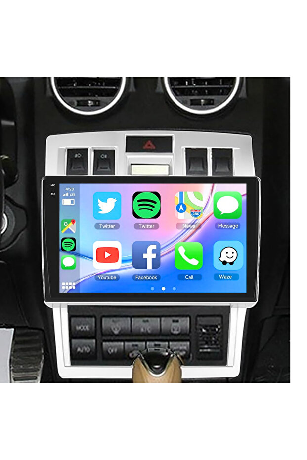 Hyundai coupe android screen model 2004-2007 wireless applecarplay android auto reverse camera included (auto ac only)
