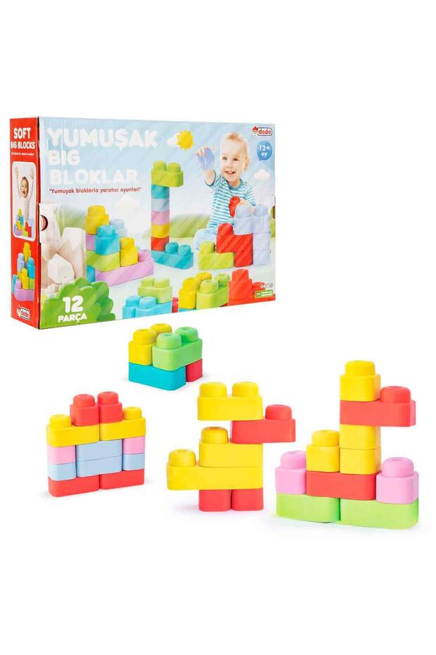 Soft Big Blocks 12 Pieces