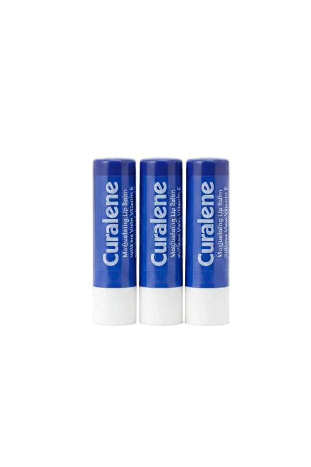 مرطب الشفاه بفيتامين E 4.8×3 جرام Curalene Moisturising Lip Balm Original