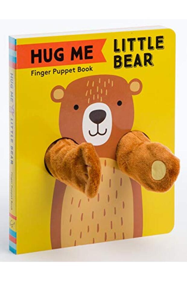 Hug Me Little Bear Finger Puppet Book