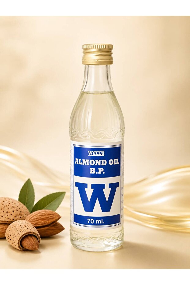 WELLS ALMOND OIL B.P 70ML