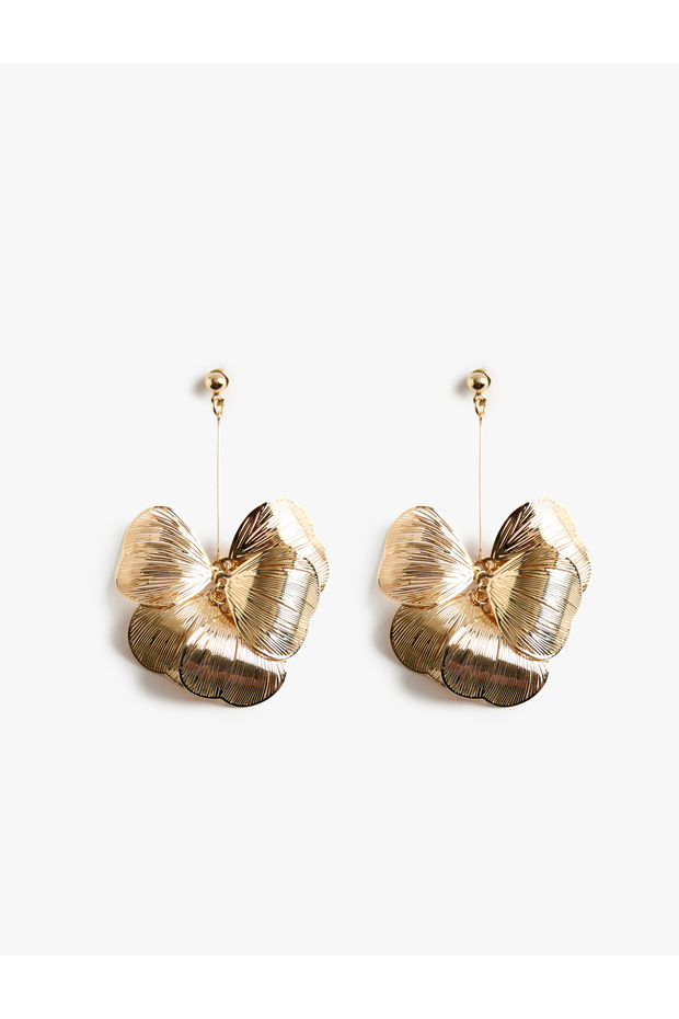 Dangle Leaf Earrings