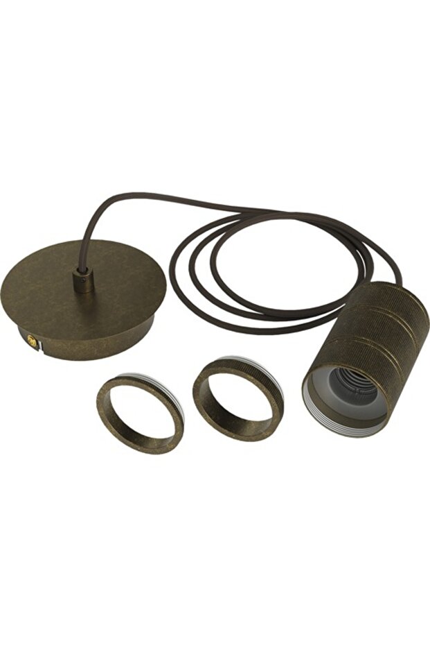 Pendul Calex E27 max. 1x40W, bronz - 1
