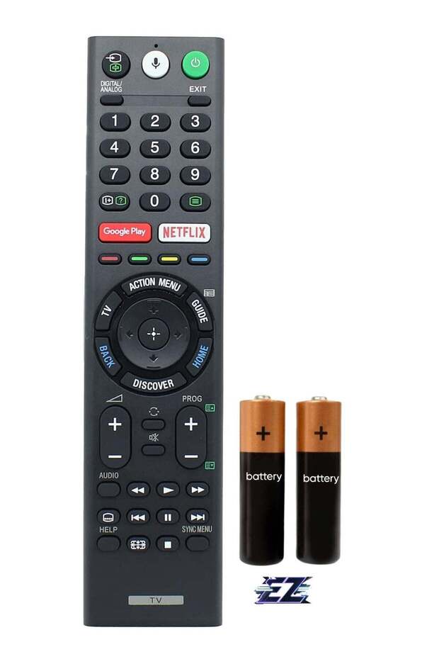 Replacement Remote Control RMF-TX200P for Sony TV with battery