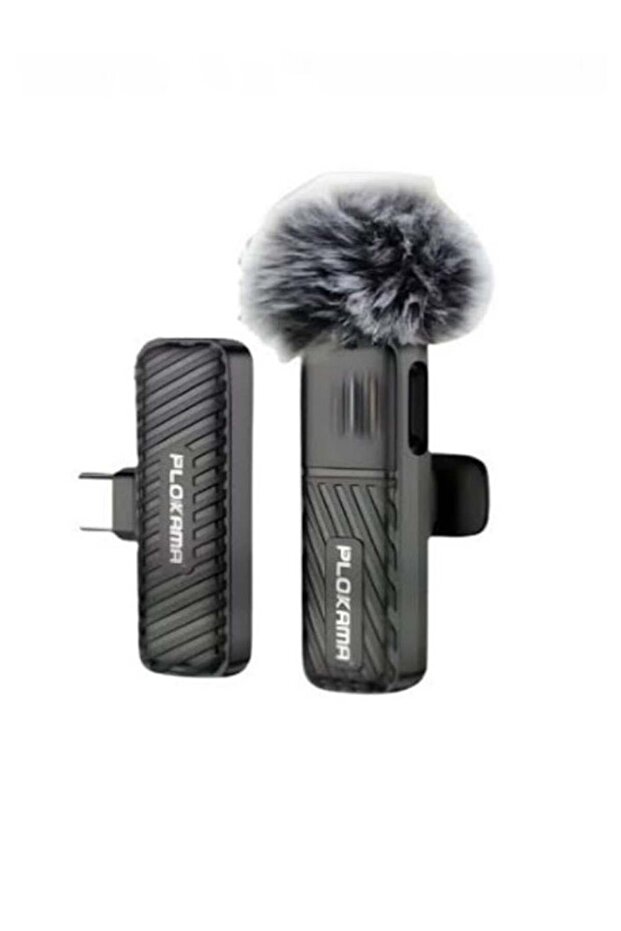 VM-10 Wireless Lavalier Microphone 2.4G Mini Clip-On Mic with Noise Reduction, 25M Transmission, Rechargeable Portable Microphone for Vlogging, Live Streaming & Video Recording