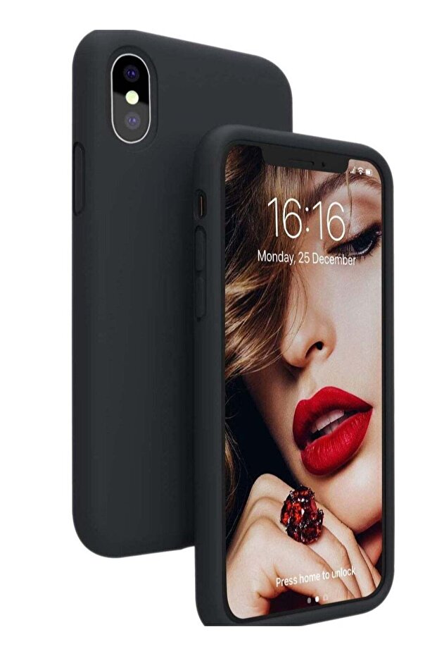 Case for iPhone Xs, [7FT Drop Protection] [Soft Anti-Scratch Microfiber Lining] Liquid Silicone