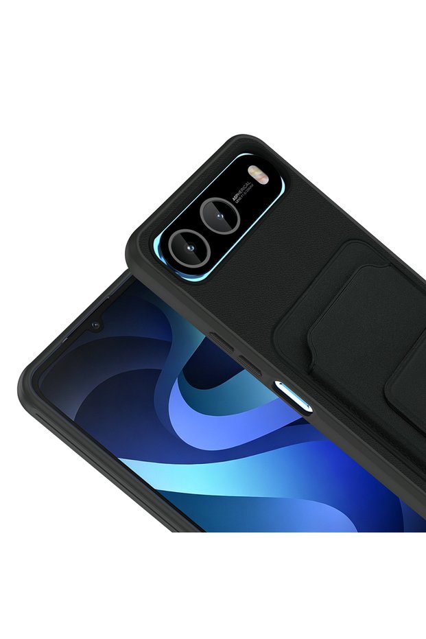 Compatible Bikart Cover for Infinix Hot 60I 5g Case Card Holder Tpu Mobile Phone