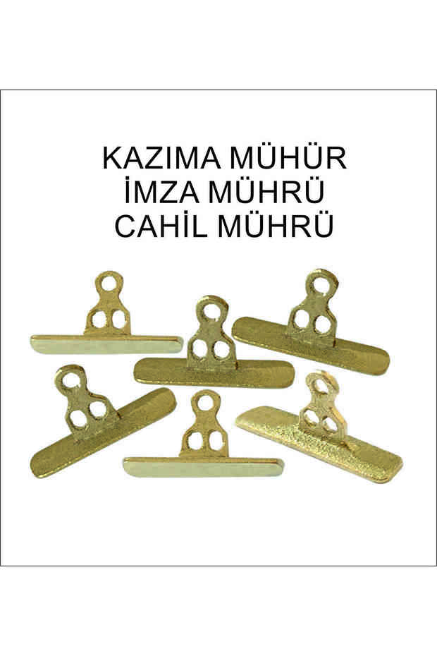 İMZA MÜHÜRÜ - CAHİL MÜHÜRÜ