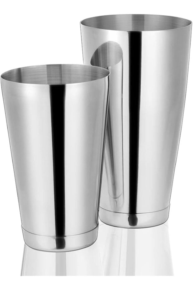 Cocktail Shaker Tins Weighted, Professional Boston Shaker Stainless Steel, Drink Shaker Mixer