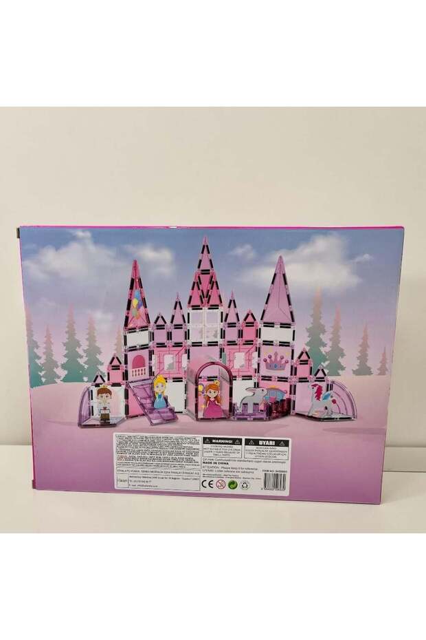 Sh59693 58 Pieces Magn.Princess Series Color Block-Zrv