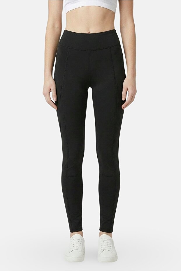 Women Sportswear Fit Training Leggings, Black